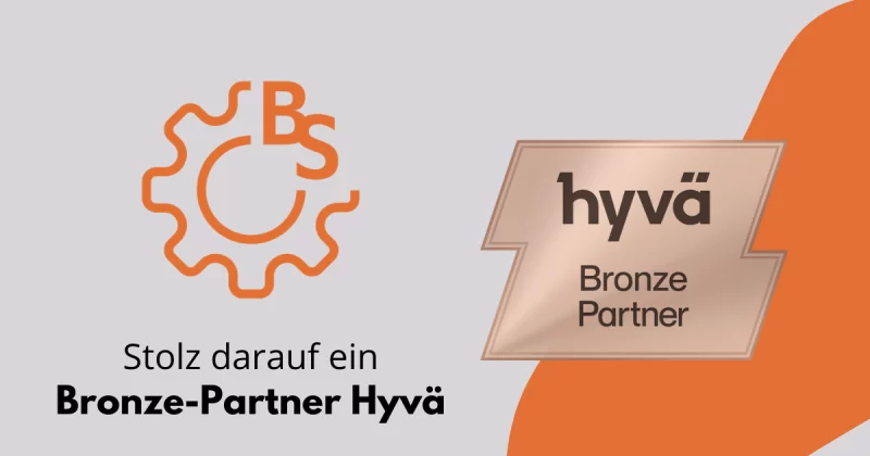 Wir feiern unseren Erfolg: Stolz darauf, ein Bronze-Partner von Hyvä zu sein!